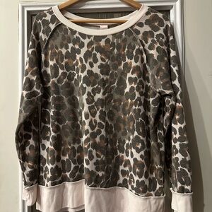 Pink Coconut Boutique Animal Print Top